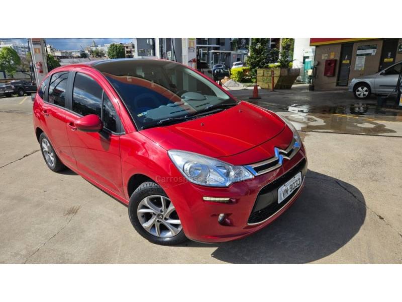 CITROËN - C3 - 2014/2015 - Vermelha - R$ 40.900,00