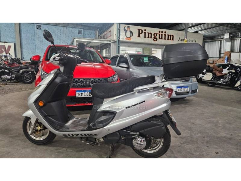 SUZUKI - AN125 BURGMAN - 2009/2009 - Prata - R$ 7.700,00