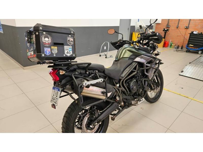 TRIUMPH - TIGER 800 XCA - 2017/2017 - Verde - R$ 51.900,00