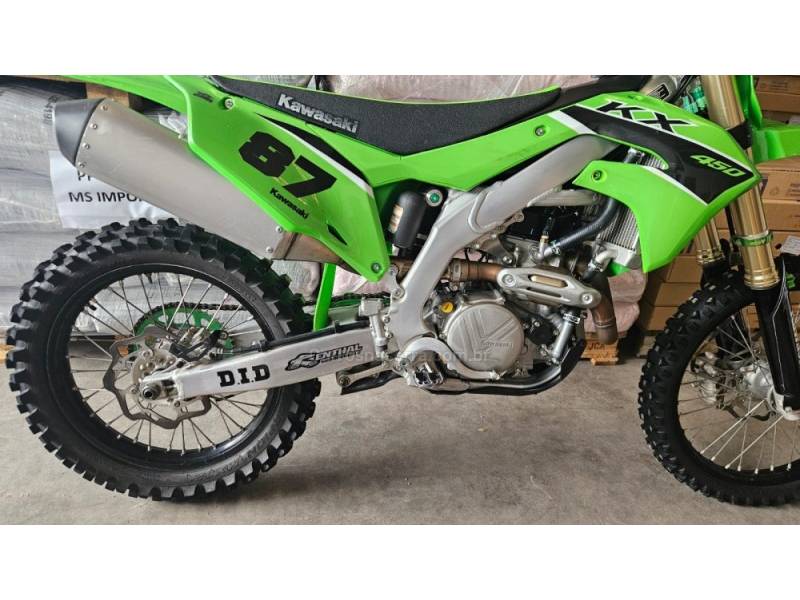 KAWASAKI - KX 450F - 2022/2022 - Verde - R$ 53.900,00